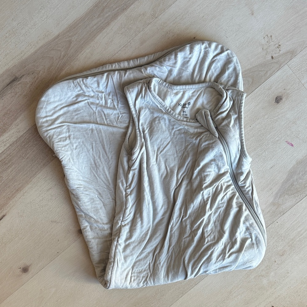 Kyte Baby Sleep Sack and Blanket Set - taupe 1 TOG MEDIUM